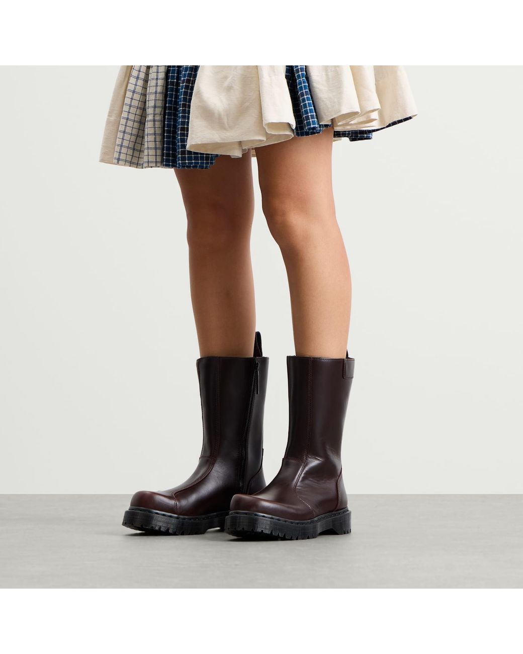 Dr. Martens Black Rejena Mid Low Boots