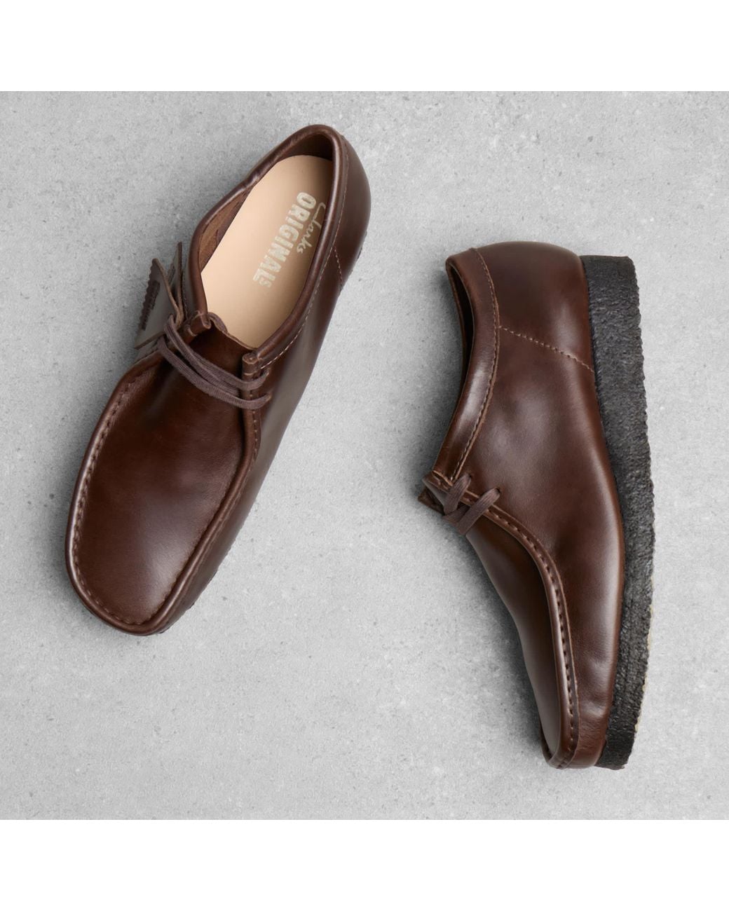 Clarks Brown Wallabee for men