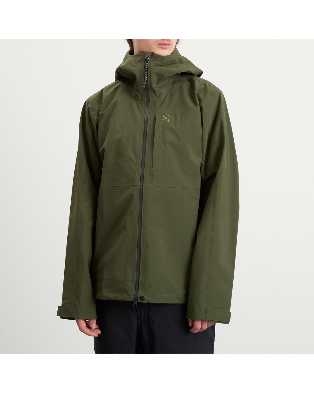 Haglöfs Front Proof Ii Waterproof Jacket in Green for Men | Lyst