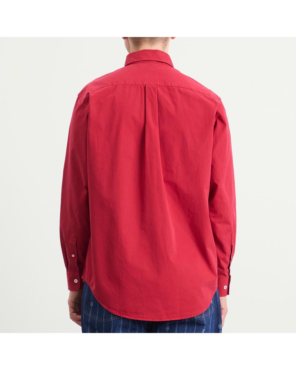 Drole de Monsieur Red Drole De Monsieur Mirror Shirt for men