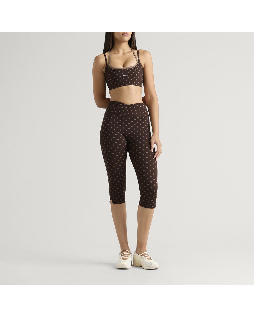 Tala Black Dayflex Capri Leggings