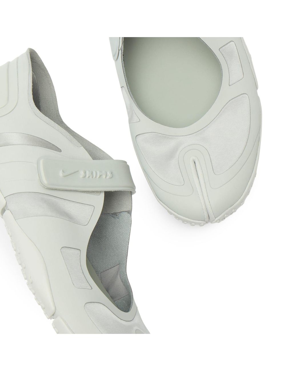 Nike White X Skims Satin Rift Sneaker