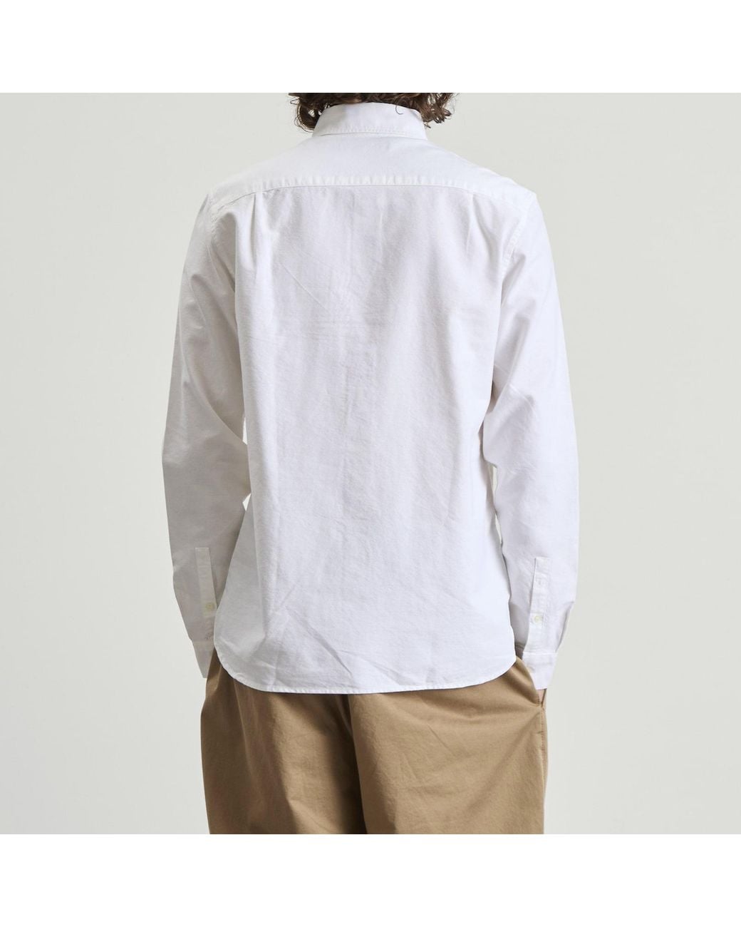 Fred Perry White Oxford Shirt for men