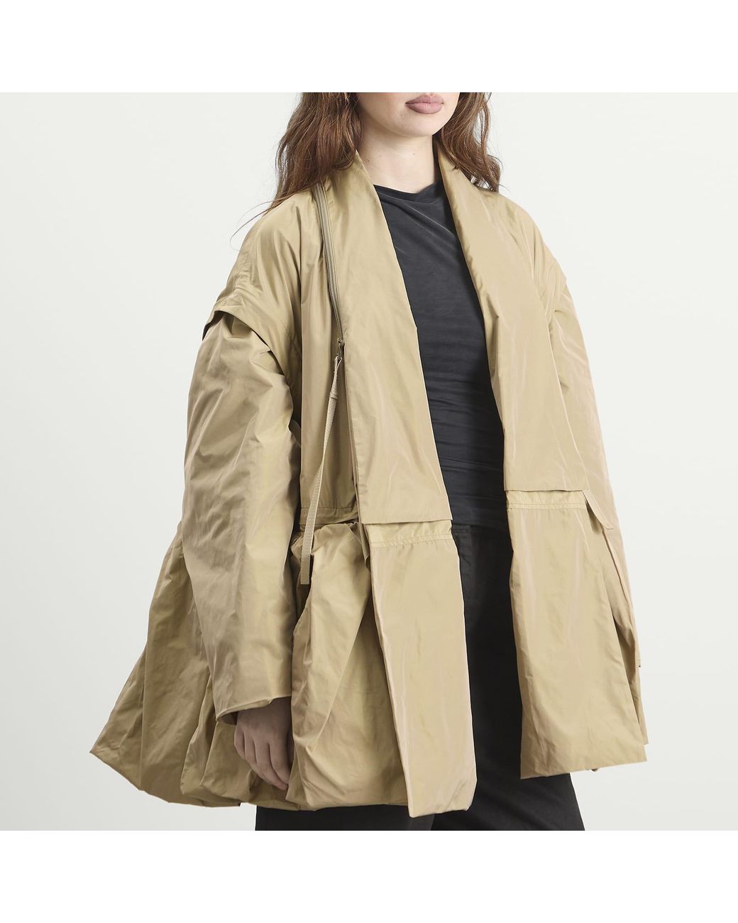 Toga Brown Toga Memory Taffeta Jacket