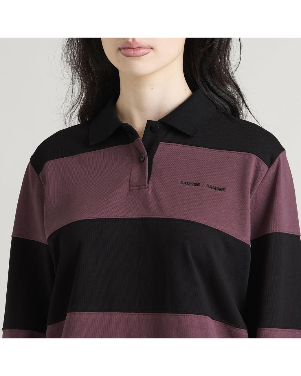 Samsøe & Samsøe Multicolor End. X Sadovan Long Sleeve Polo