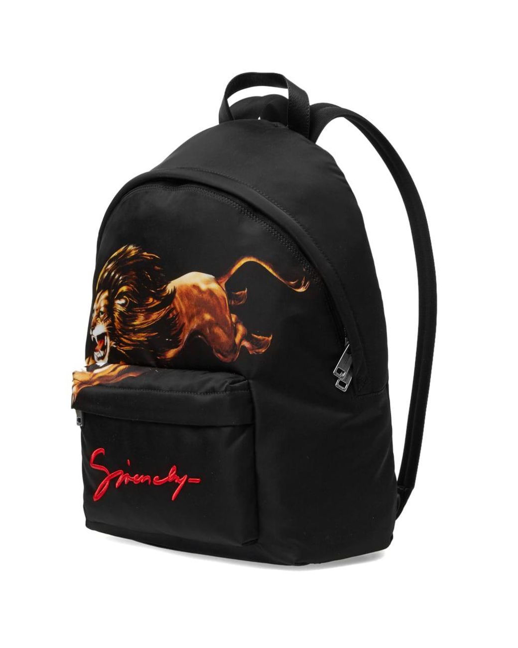 Givenchy Lion Print Backpack in Black | Lyst Australia