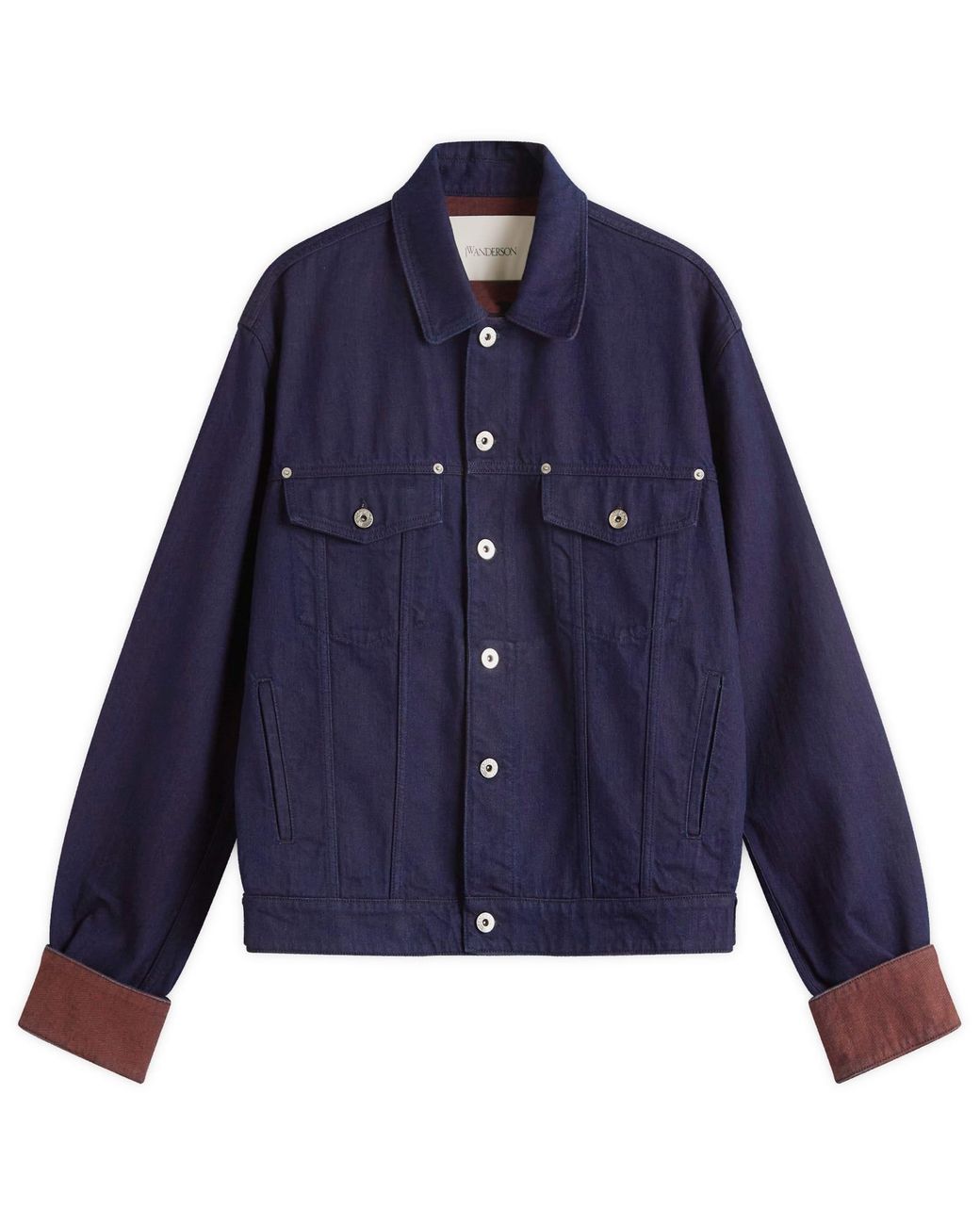 J.W. Anderson Blue Turn Up Cuff Jacket for men