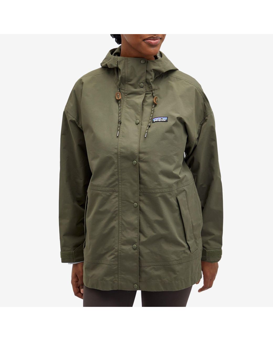 Patagonia Outdoor Everyday Rain Jacket Basin in Green Lyst UK