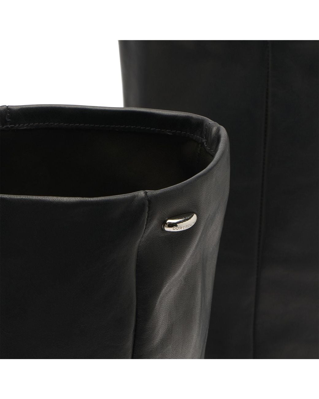 Our Legacy Black High Engine Boots