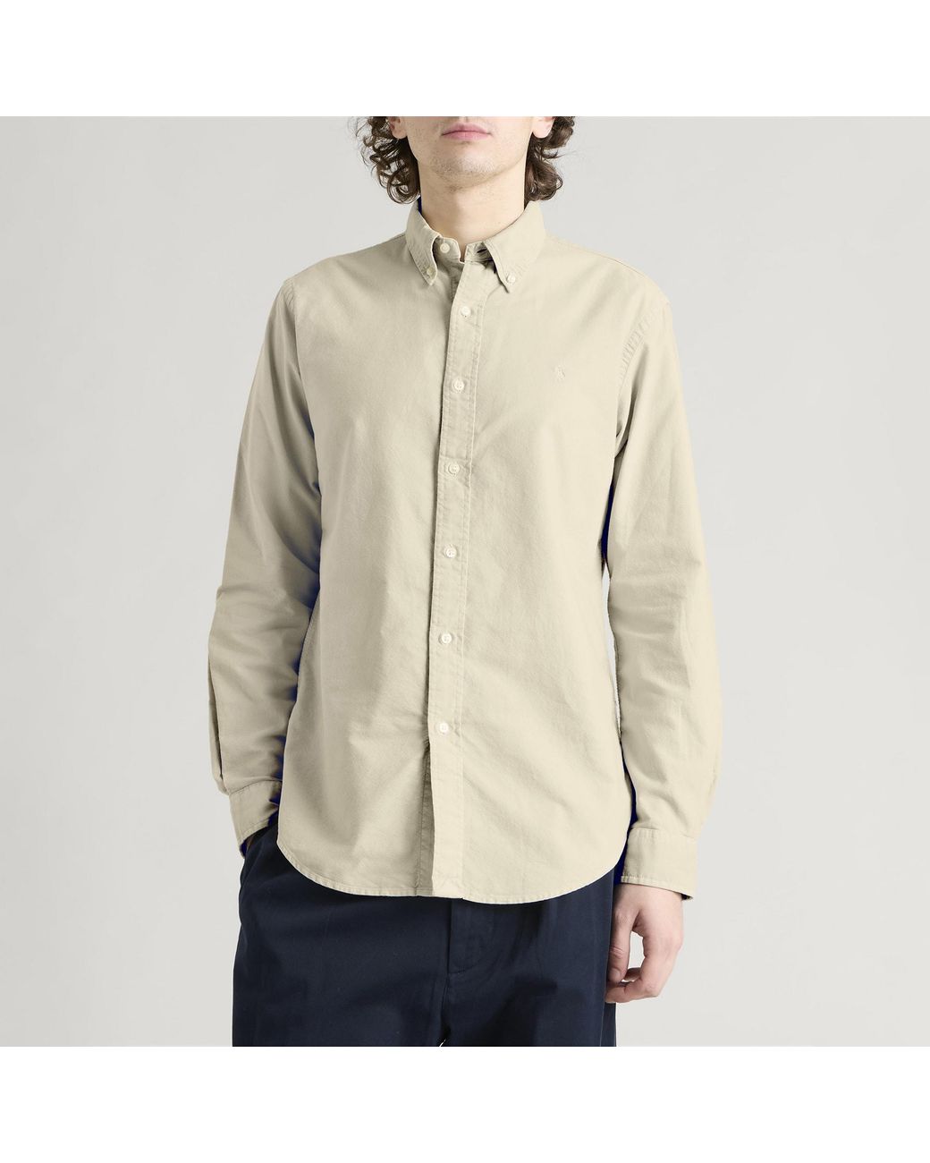 Polo Ralph Lauren Natural Garment Dyed Shirt for men