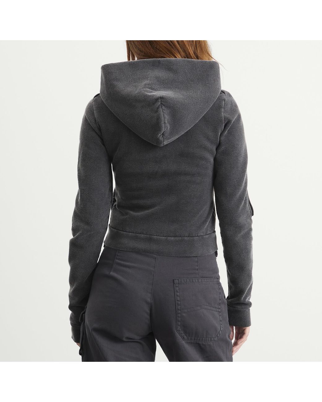 OTTOLINGER Black Sutured Zip Hoodie