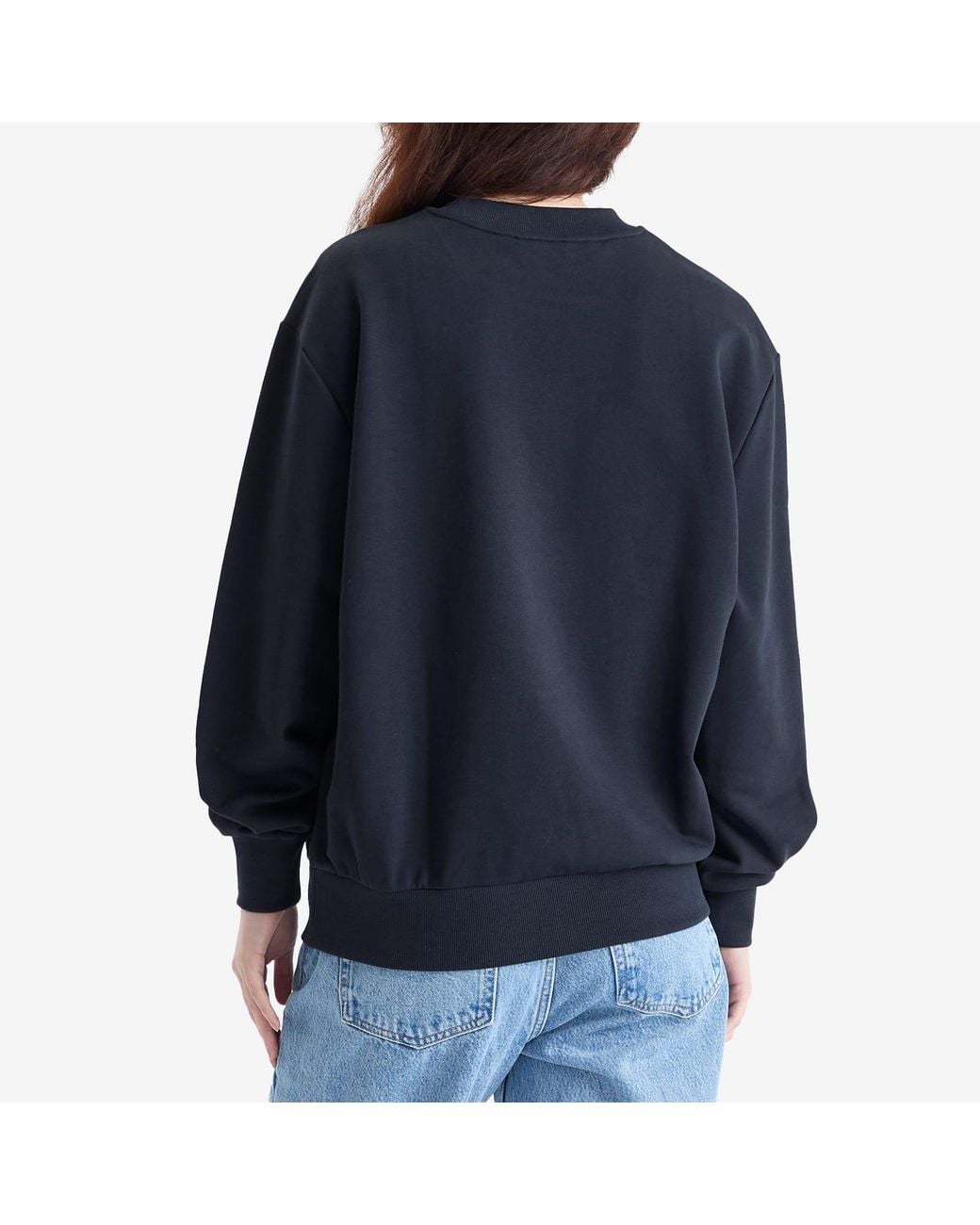 A.P.C. Blue Ethan Logo Sweatshirt