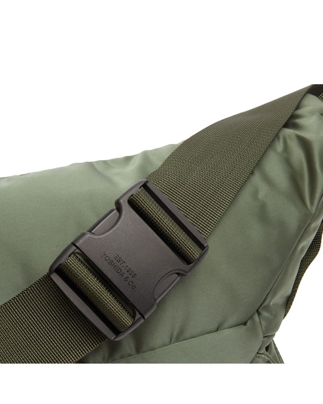 Porter-Yoshida and Co Green Military-Inspired Nylon Waist Bag