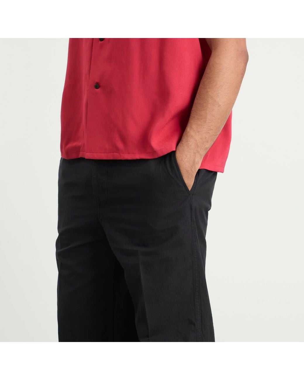 Visvim Black Saga Chino for men