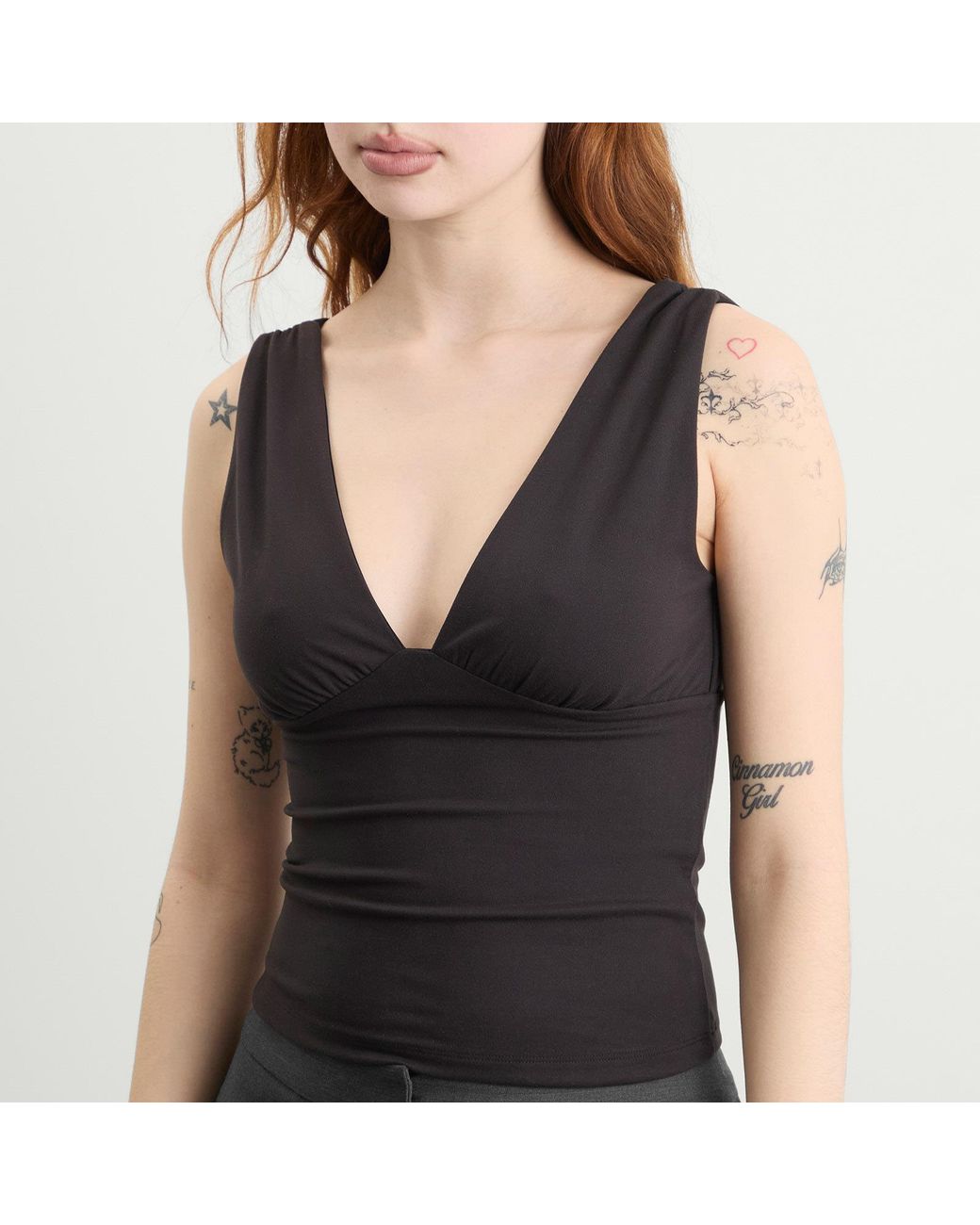 Tala Black 365 Cupro Twist Vest