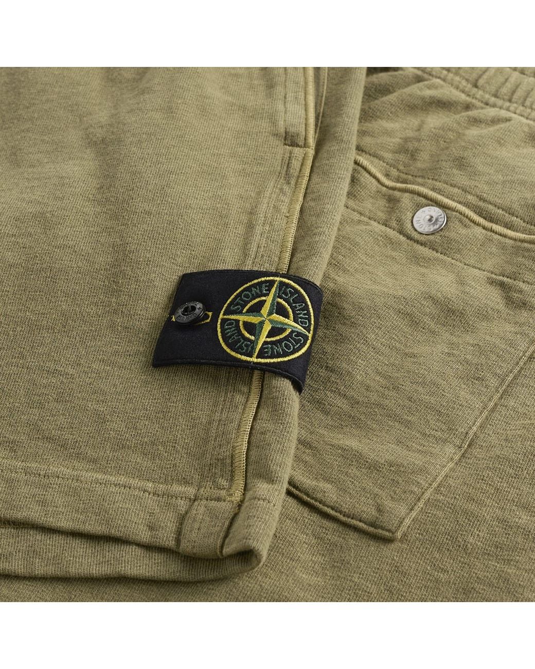 Stone Island Green Shorts