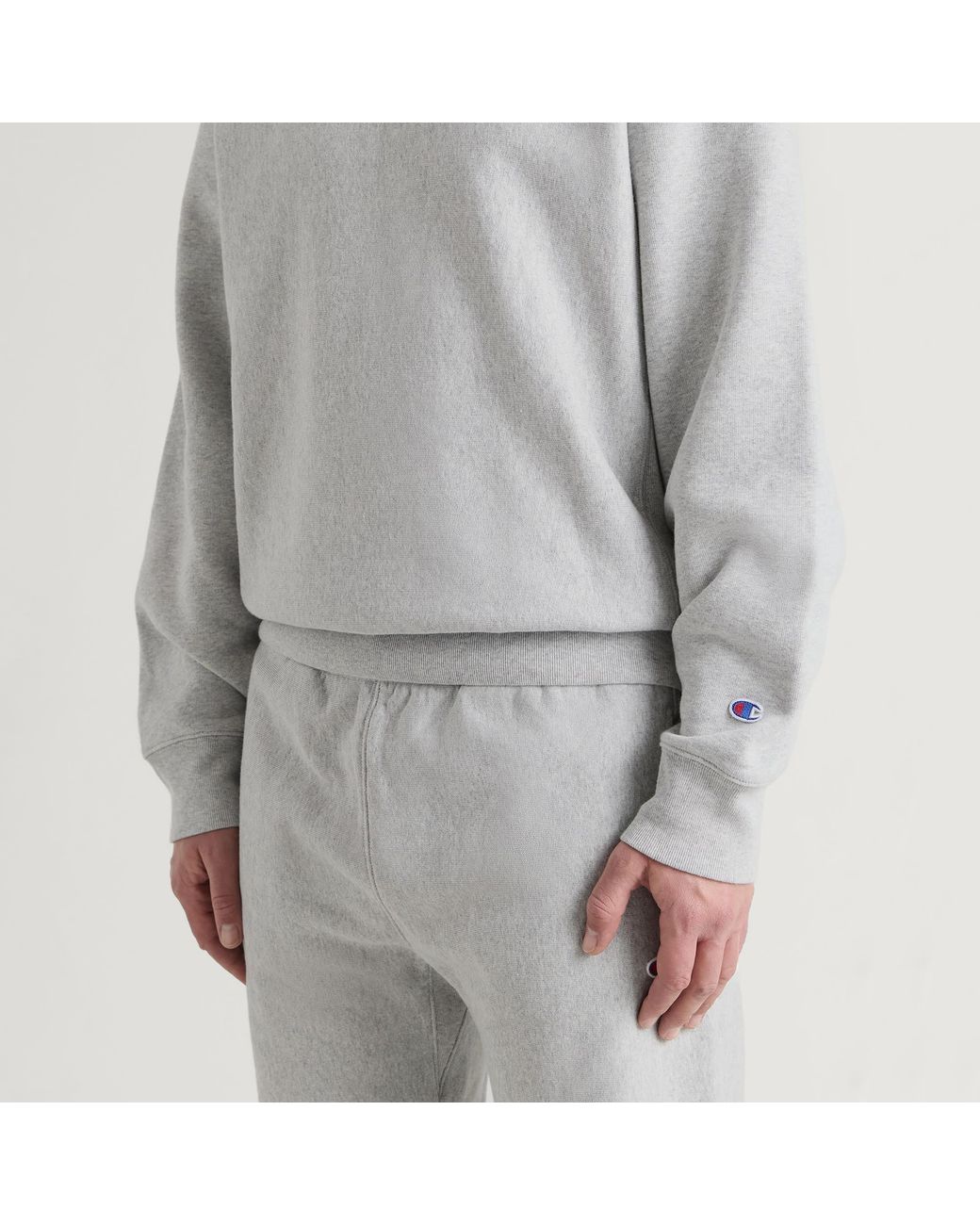 Champion Gray Reverse Weave Relaxed Sweatshirt for men