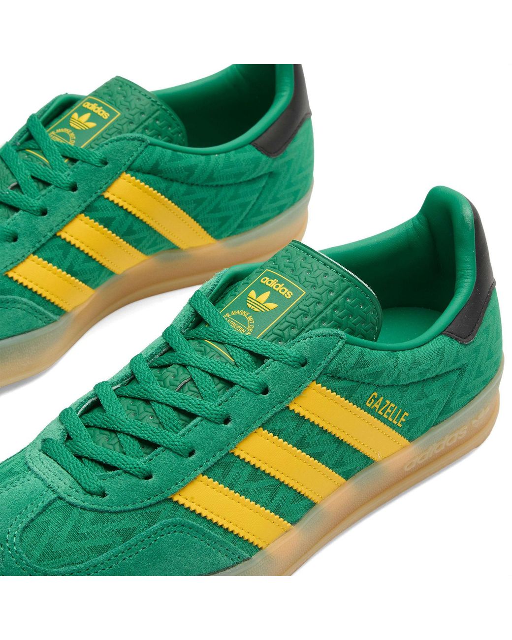 Adidas Originals Green Gazelle Indoor Sneakers