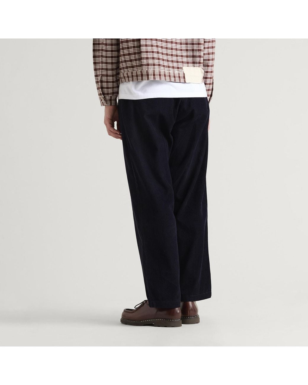 Service Works Blue Fine Cord Part Timer Pants for men