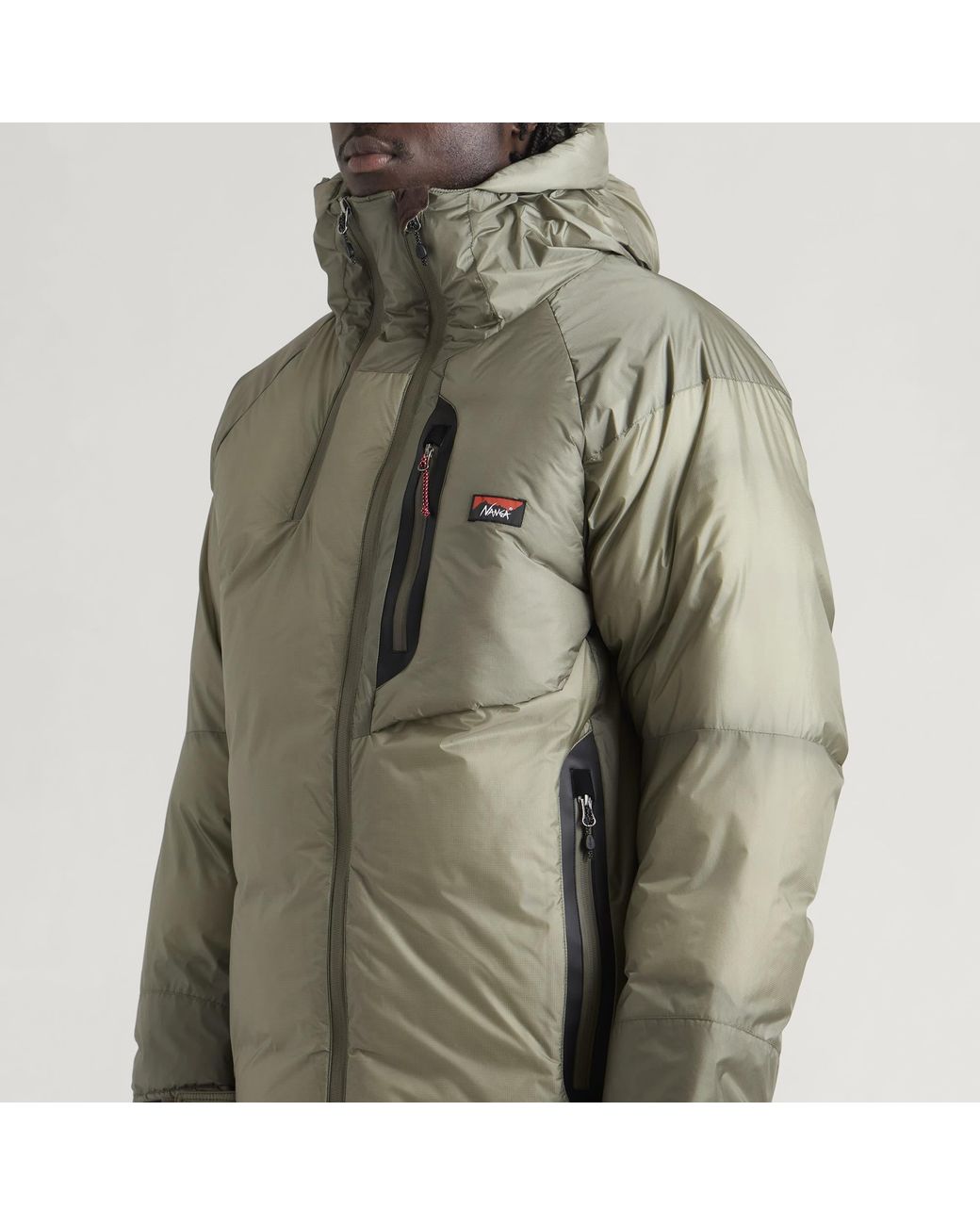 NANGA Green Aurora Tex Light Mikami Down Jacket for men