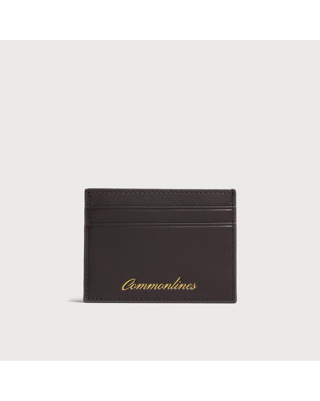 Common Lines Black Cardholder for men