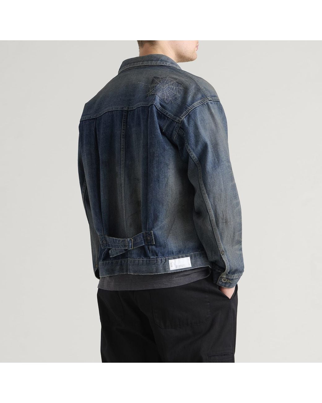Neighborhood Blue Savage Denim Type-1 Jacket for men
