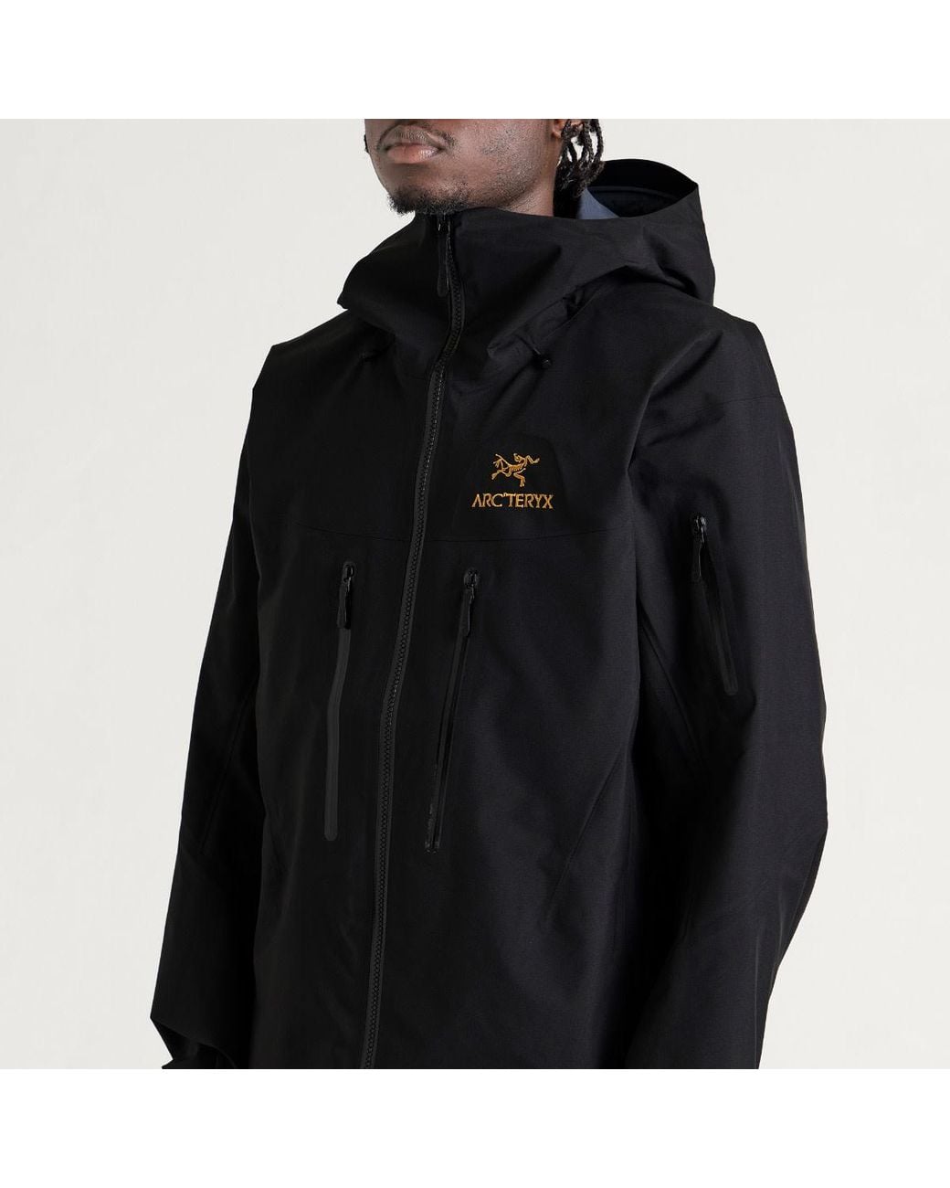 Arc'teryx Black Alpha Sv Gore-Tex Jacket for men