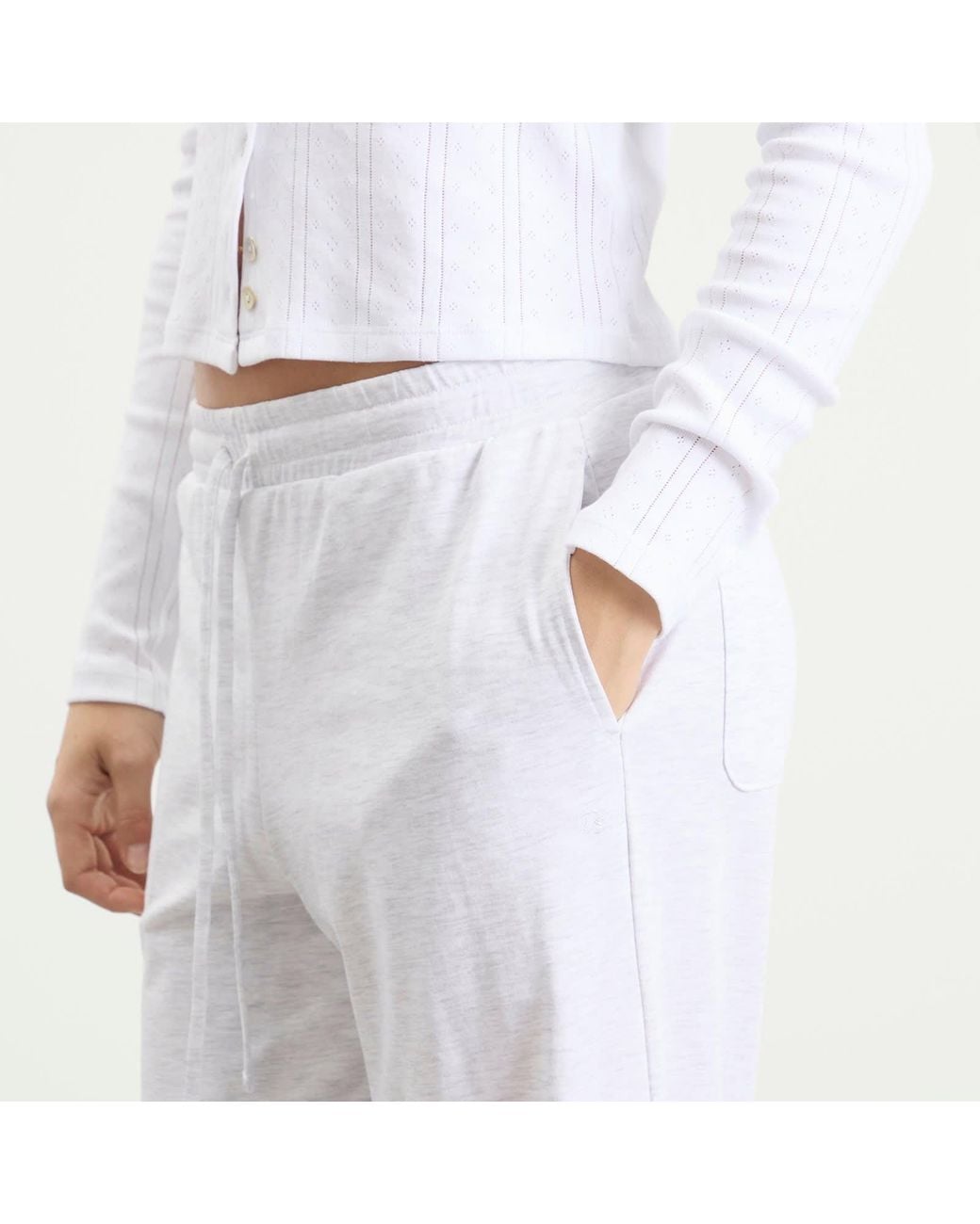 DUNST White Joggers