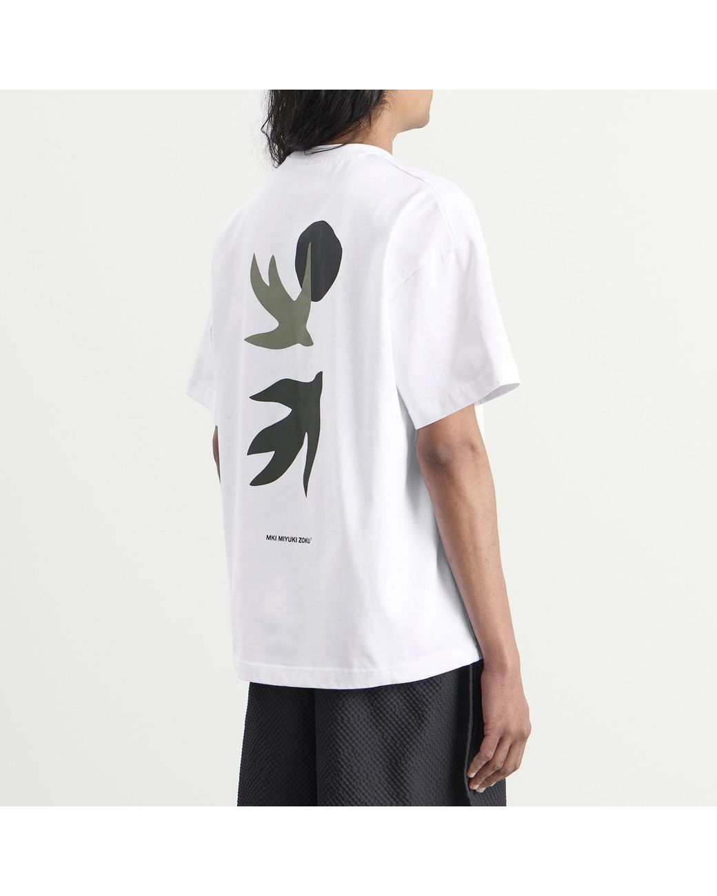 MKI Miyuki-Zoku White Presented By End. Swallow T-Shirt for men