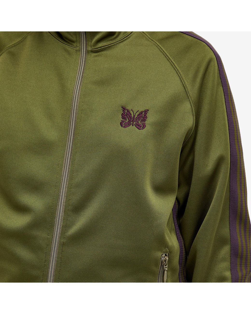 Needles Track Jacket in Green | Lyst UK Needles Track Jacket in Green | Lyst UK