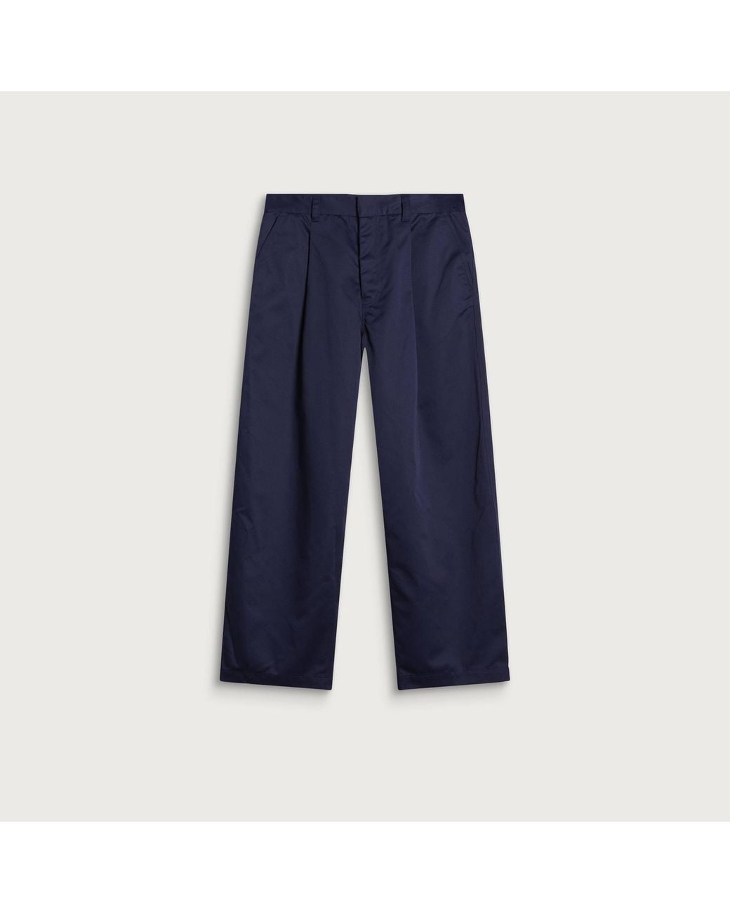 Drole de Monsieur Blue Twill Pantalon Ballon for men