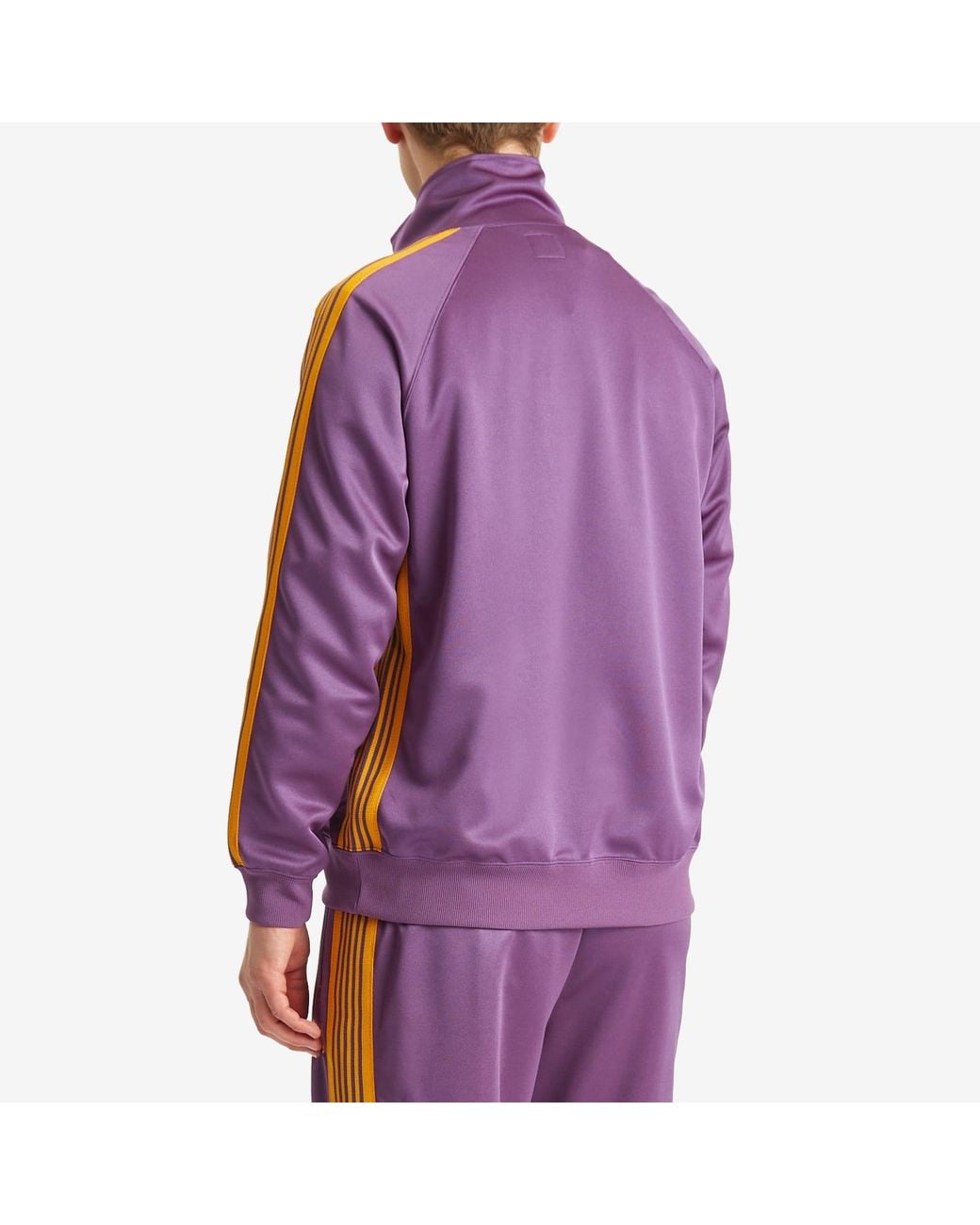 Needles Poly Smooth Track Jacket in Purple for Men | Lyst