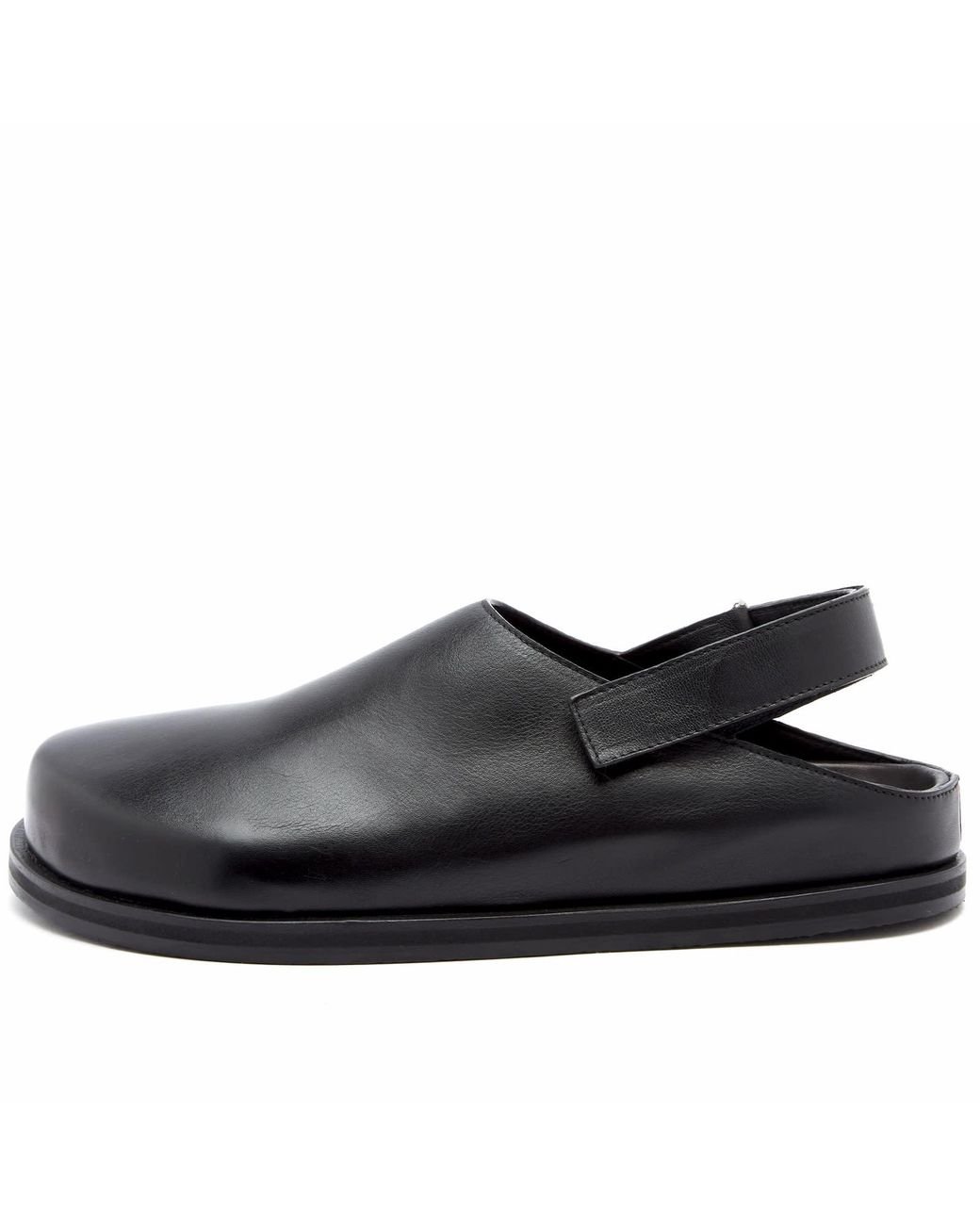 STUDIO NICHOLSON｜SLIP-ONS (HARDNING SNM SUEDE CLOG FROS Studio Nicholson Hardning Clog Black