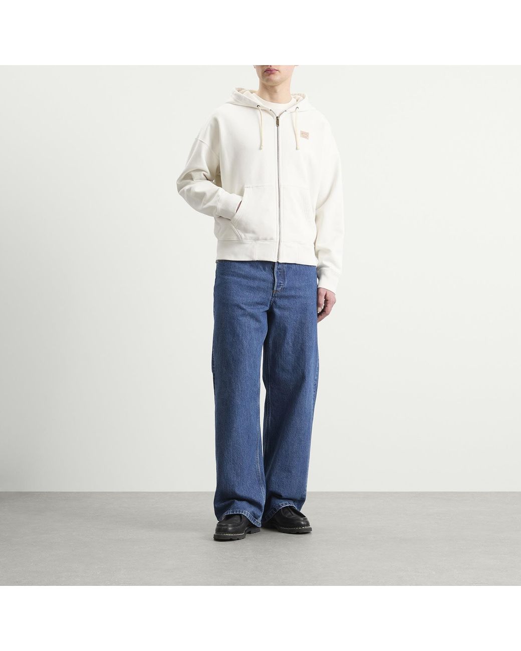 Polo Ralph Lauren White Polo Country Zip Hoodie for men