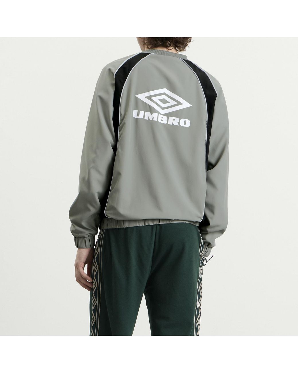 Umbro Gray Panelled Sweatshirt for men