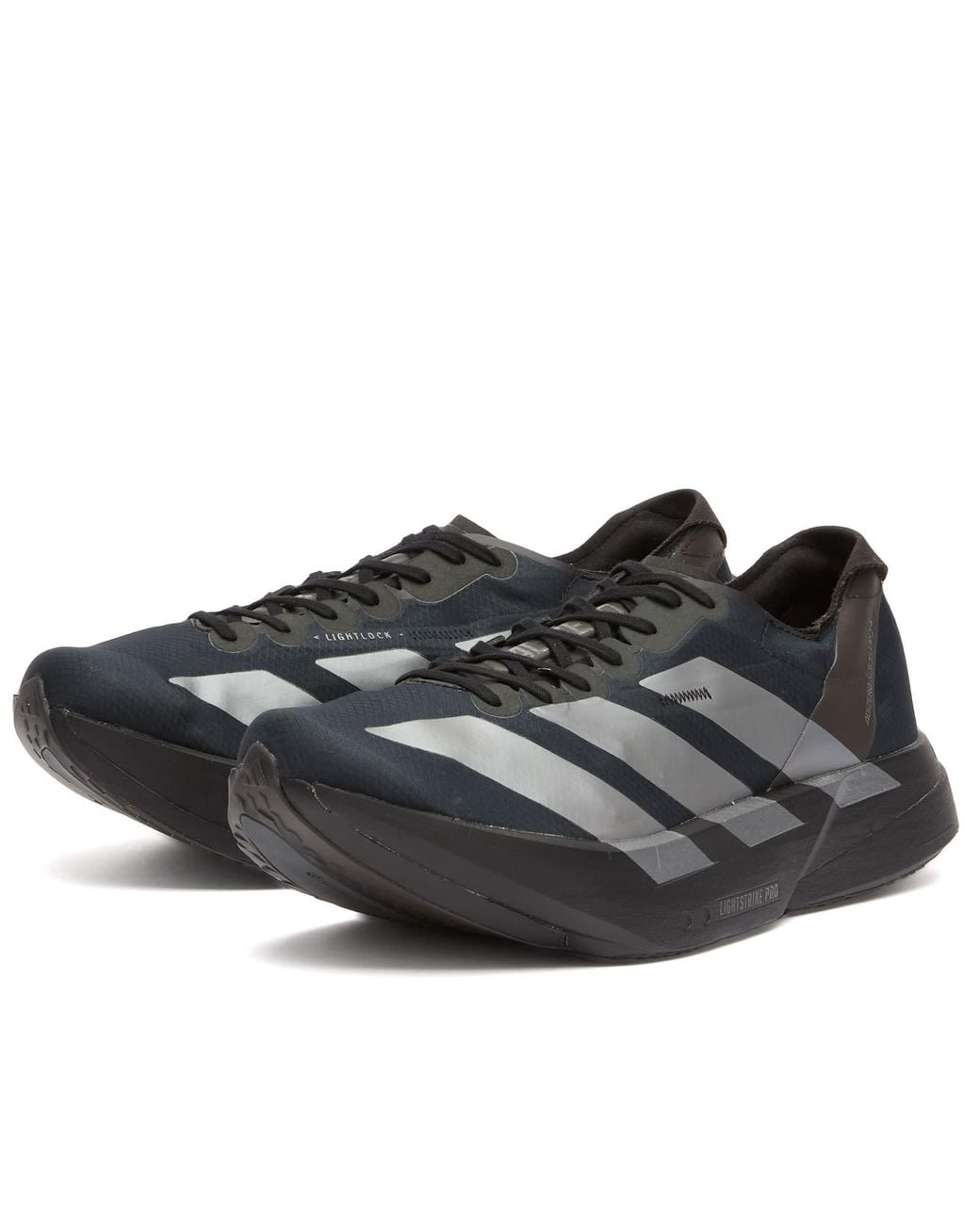 Adidas Black Adizero Adios Pro 4 Sneakers for men