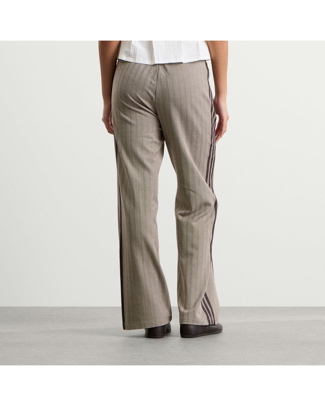 Adidas Gray Tweed Track Pant