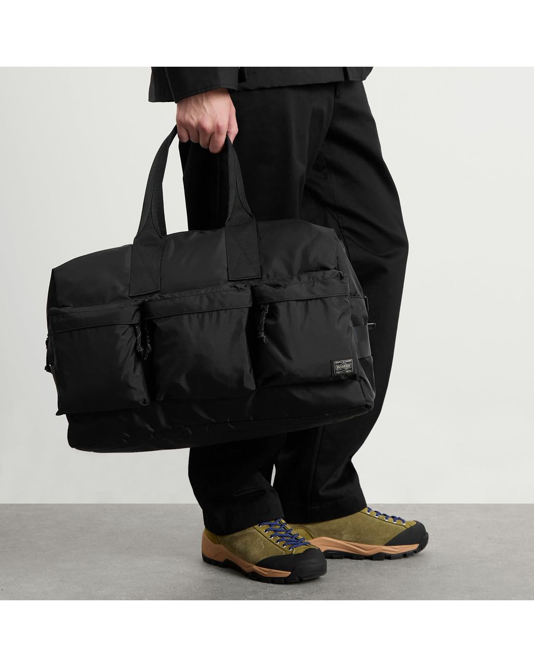 Porter-Yoshida and Co Black Force 2-Way Duffle Bag