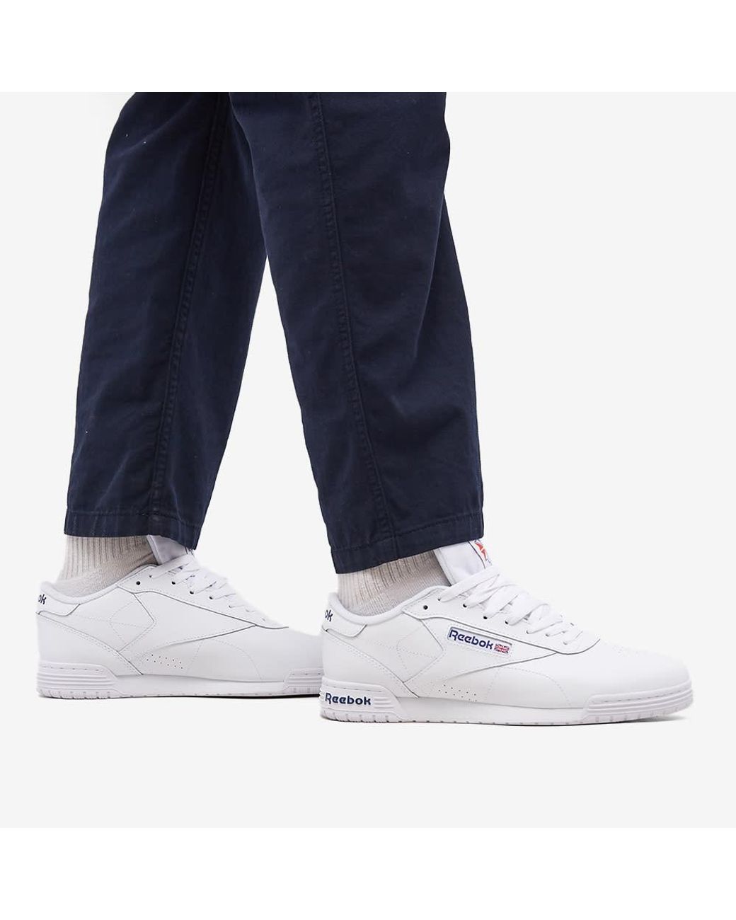 Reebok Exofit Lo Clean Logo Int Sneakers in White for Men | Lyst