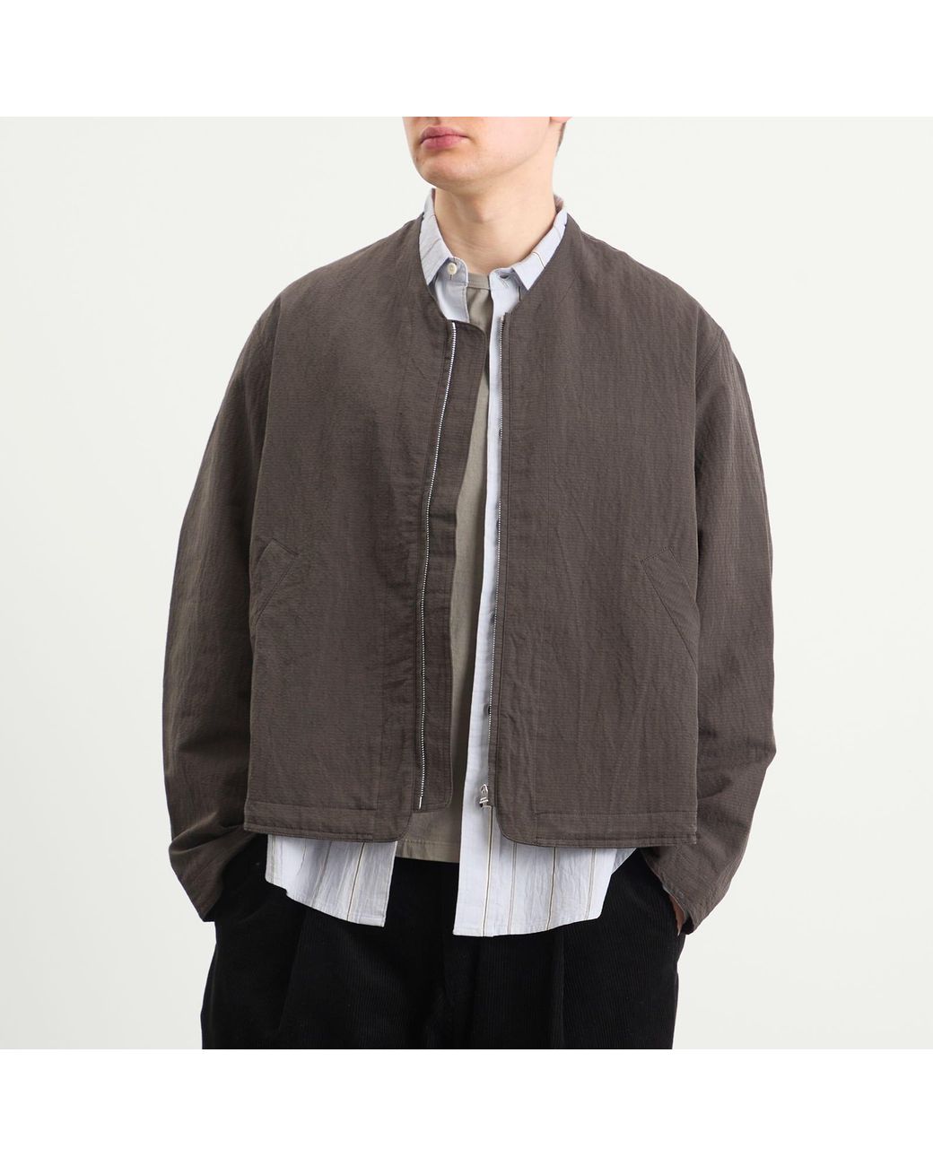 RANRA Brown Ascender Tailored Jacket for men