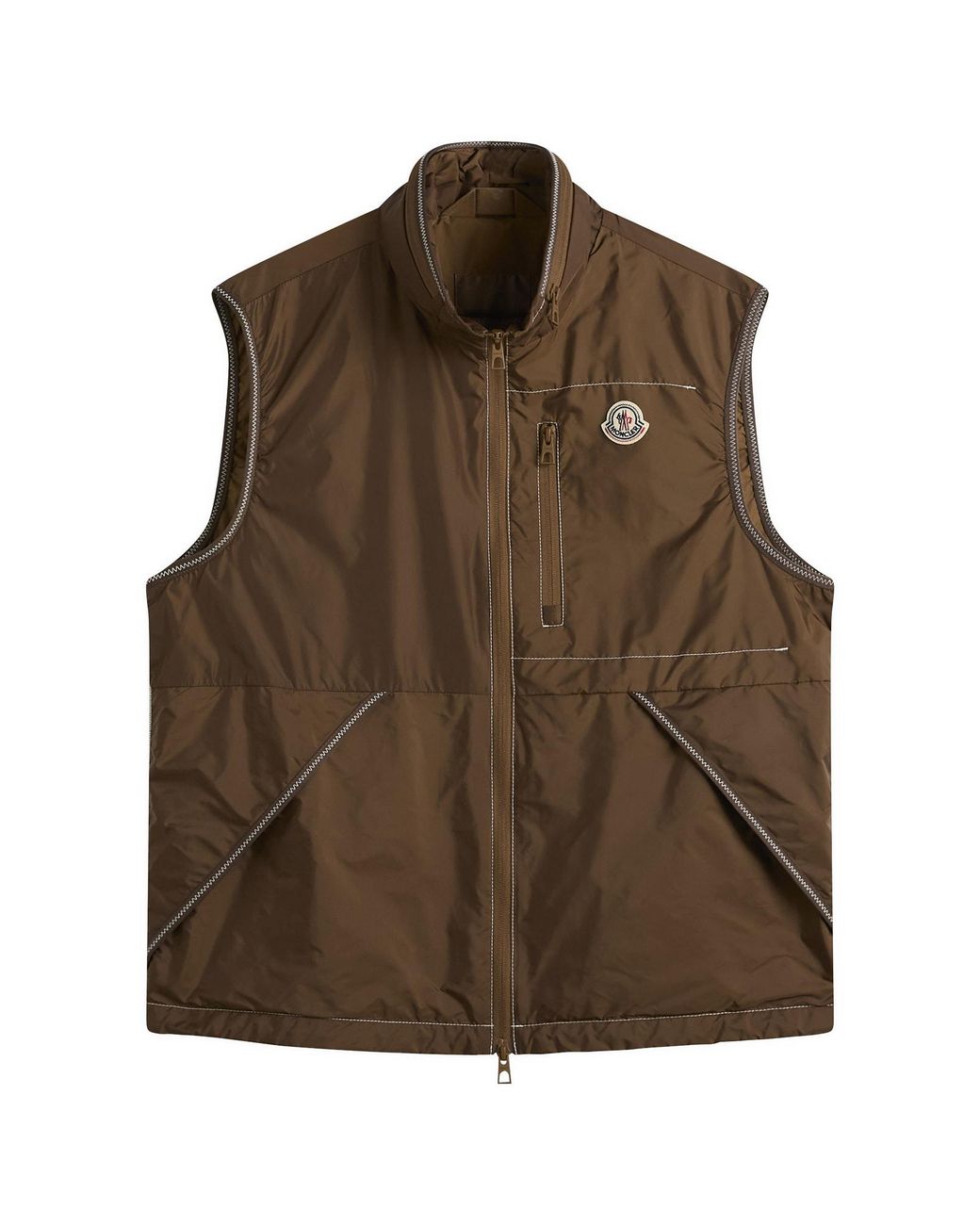 Moncler Brown Ansiei Vest for men