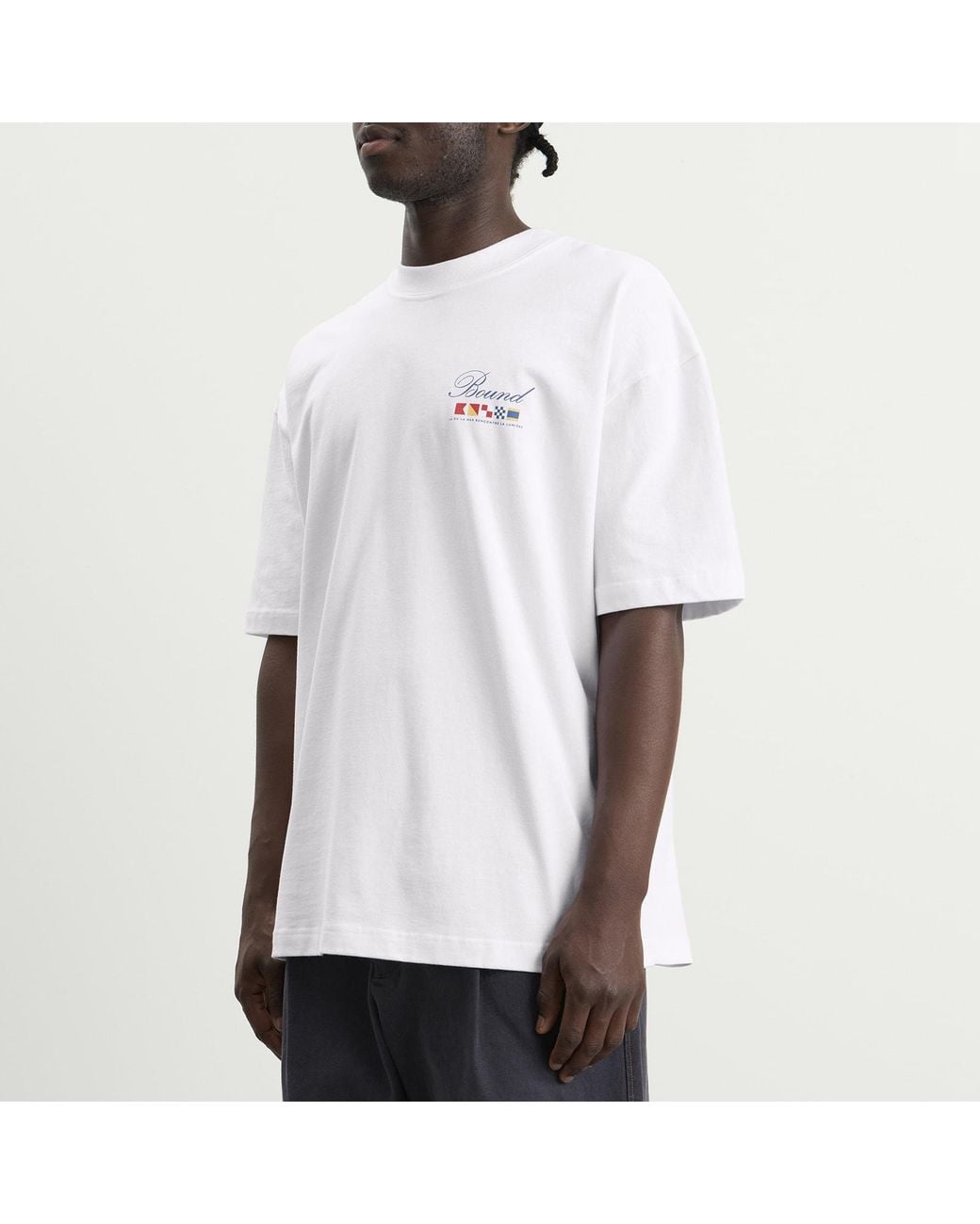 BOUND White Yachting Club T-Shirt for men