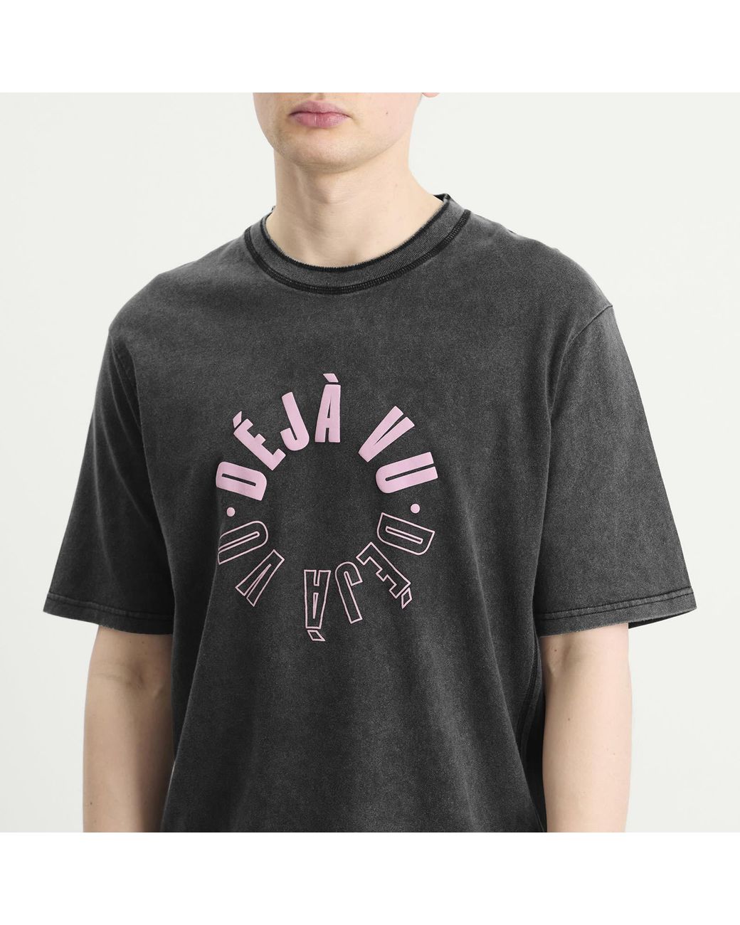ACMH by Magic Castles Black Deja Vu T-Shirt for men