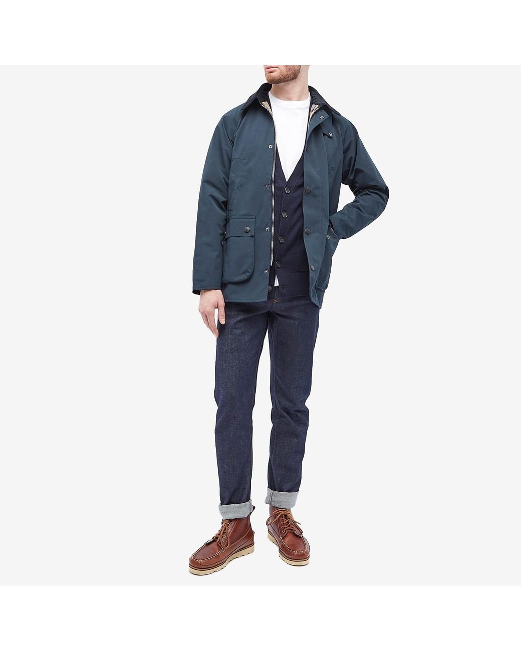 Barbour Sl Bedale Casual Jacket in Blue for Men | Lyst Canada