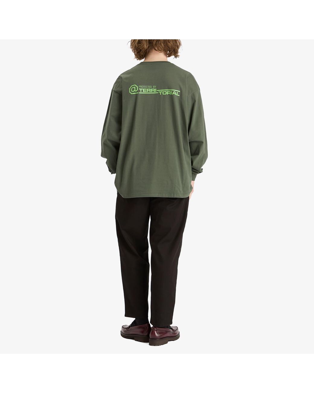 [WTAPS] DOT SIGHT LONG SLEEVE T-SHIRTロゴロンT WTAPS Dot Sight Long Sleeve T-Shirt in Green for Men | Lyst