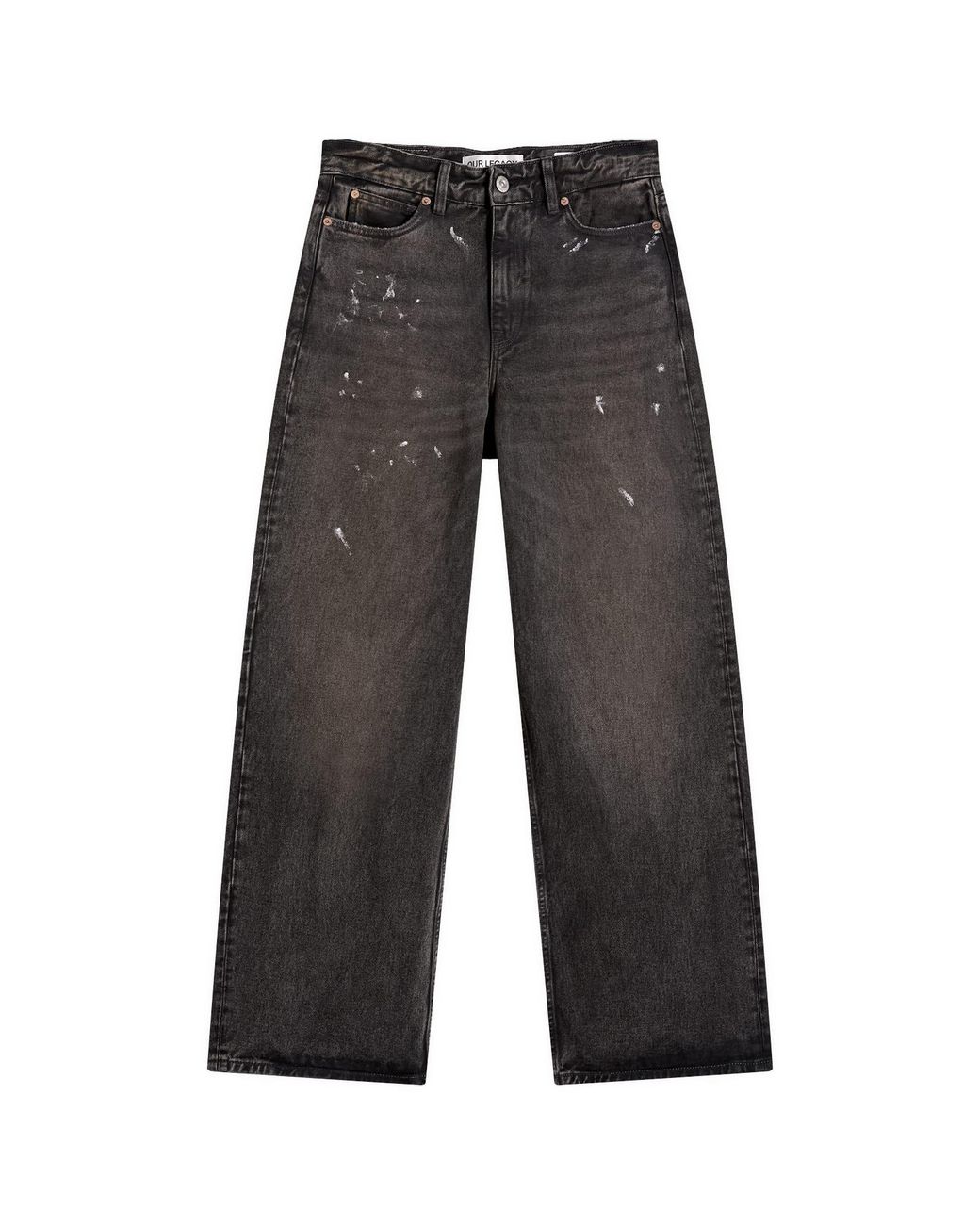 Our Legacy Gray Full Cut Jeans