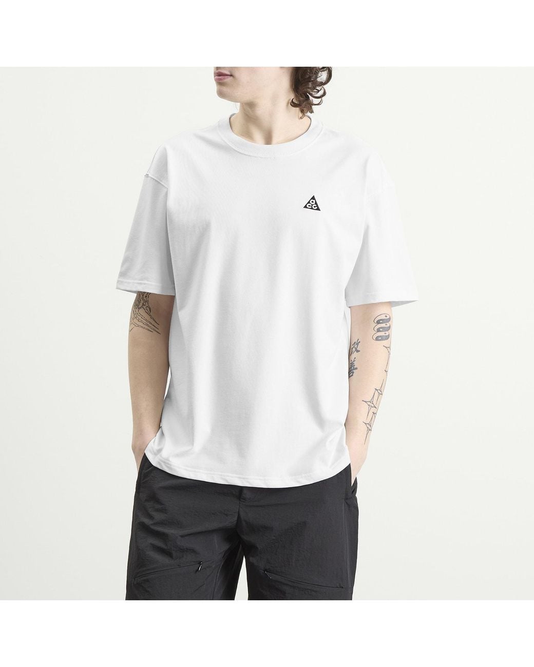 Nike White Acg Camp T-Shirt for men