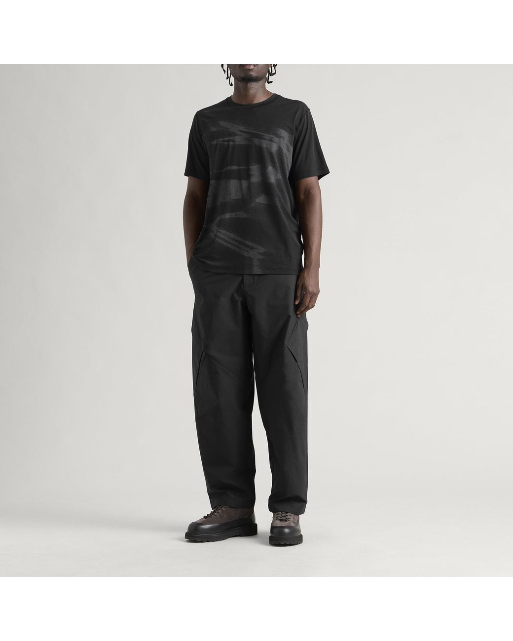 Arc'teryx Black Cormac Graphic T-Shirt for men