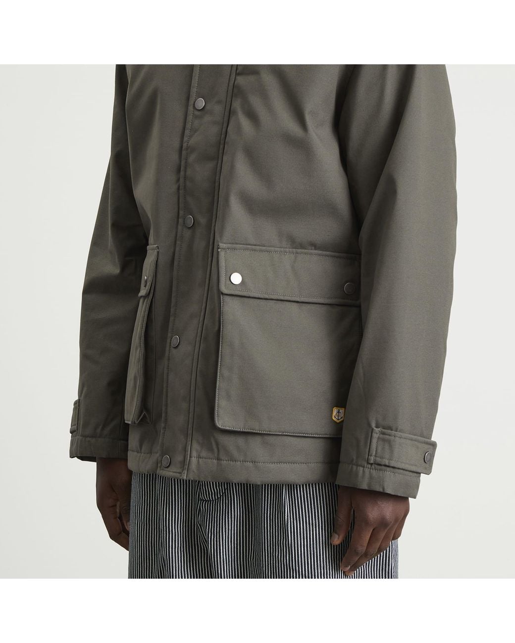 Armor Lux Green Quilted Work Jacket for men