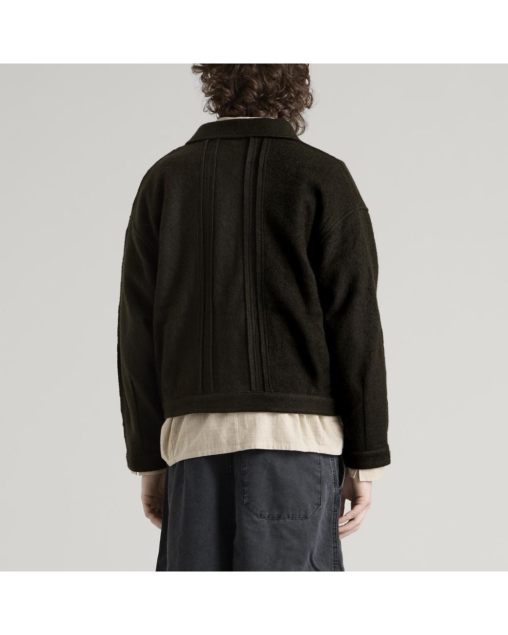 Ganter Black Cottonopolis Jacket for men